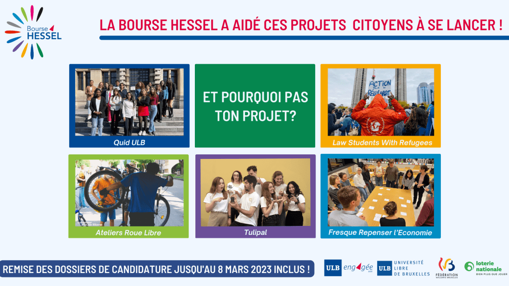 La Bourse Hessel a aidés ces projets citoyens à se lancer ! Et pourquoi pas ton projet?