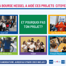 La Bourse Hessel a aidés ces projets citoyens à se lancer ! Et pourquoi pas ton projet?
