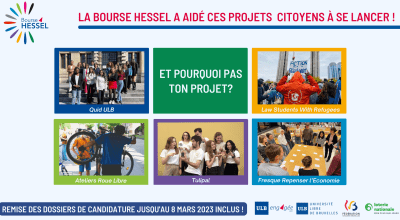 La Bourse Hessel a aidés ces projets citoyens à se lancer ! Et pourquoi pas ton projet?