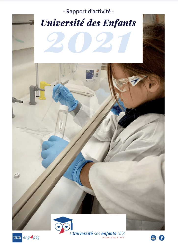 Rapport d'activités 2021 - Université des enfants